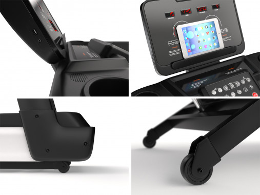 Профессиональная беговая дорожка PROXIMA Exclusive Pro с кардиодатчиком Профессиональная беговая дорожка PROXIMA Exclusive Pro с кардиодатчиком