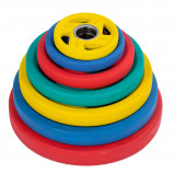 Диск обрезиненный PROFI-FIT цветной FASSION D-51, 25 кг